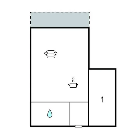 Mooi Met 1 Slaapkamer In *